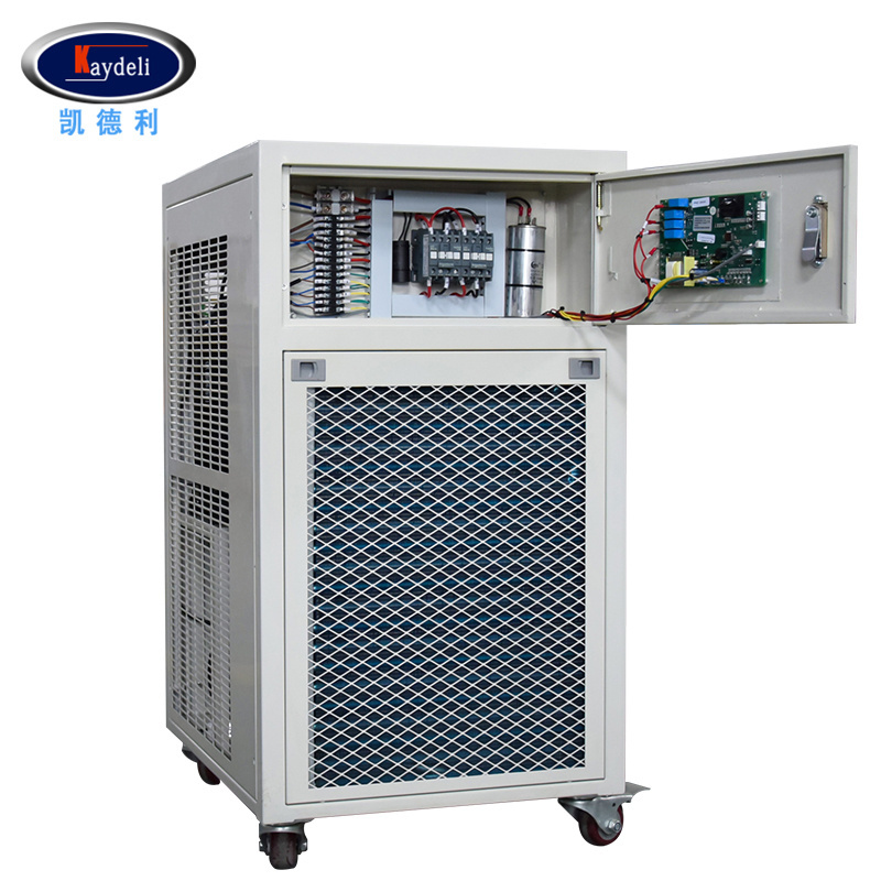 Industry display fan chiller price Kaydeli 2HP Fully automatic extrusion blow molding plastic pet bottle blowing machine chiller