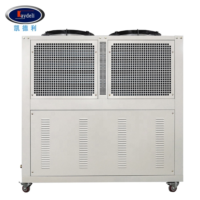 20 Ton Air Cooled Industrial Air Laparoscopic Tower 4 Way Copper Fitting Axial Flux Cooling System 100 Ton Water Cooled Chiller