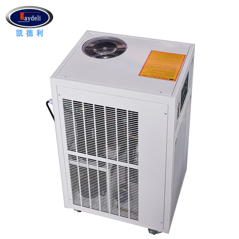 Industry display fan chiller price Kaydeli 2HP Fully automatic extrusion blow molding plastic pet bottle blowing machine chiller