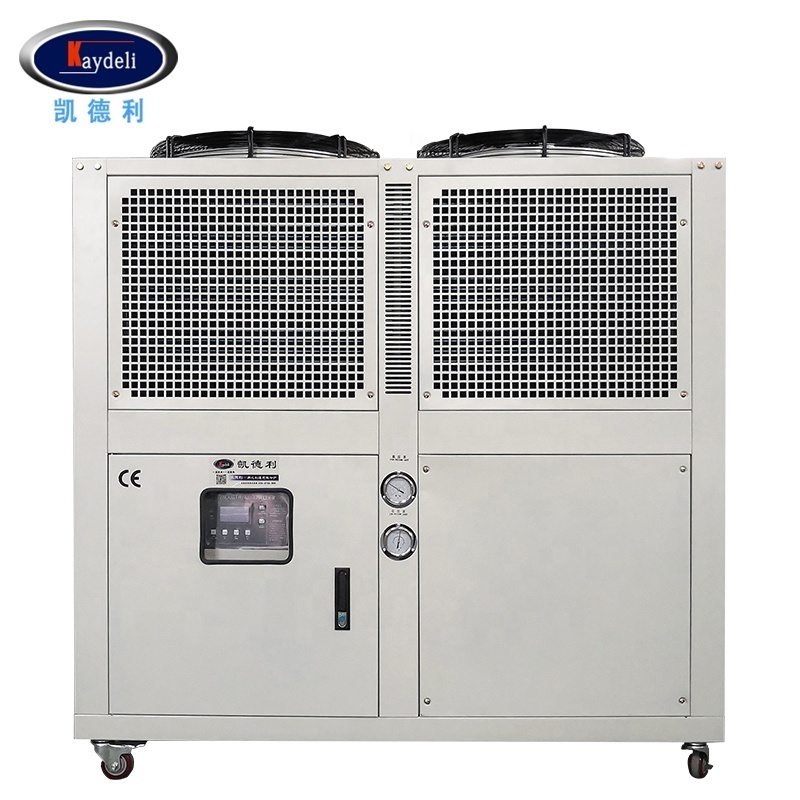 20 Ton Air Cooled Industrial Air Laparoscopic Tower 4 Way Copper Fitting Axial Flux Cooling System 100 Ton Water Cooled Chiller