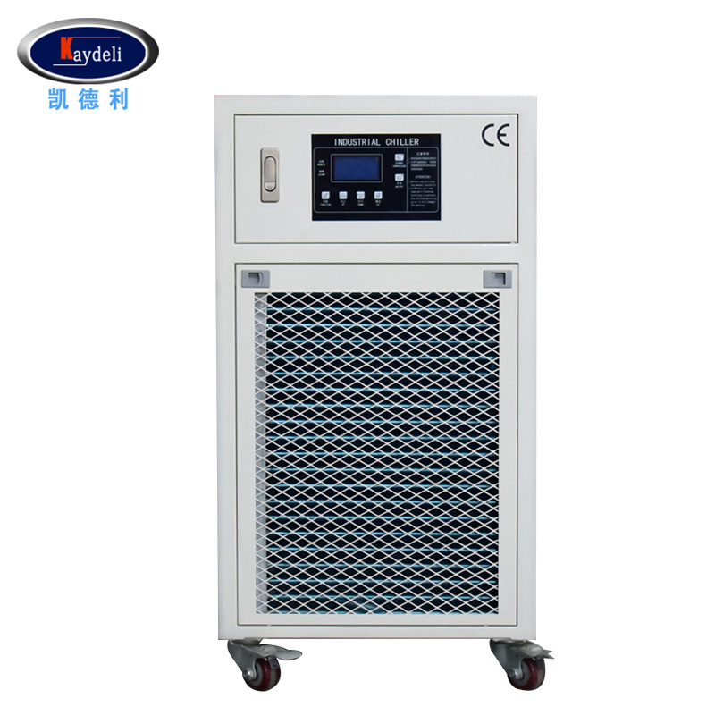 Industry display fan chiller price Kaydeli 2HP Fully automatic extrusion blow molding plastic pet bottle blowing machine chiller