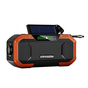 DF580  Factory Wholesale waterproof outdoor Portable Bike/motorcycle vehicle light Radio USB TF Wireless Multi solar Speaker