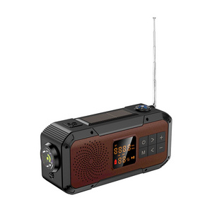 Super Cl Global Digital radio Two Way Walkie Talkie Long Range 200Km solar bt speakers am fm Radio With Flashlight