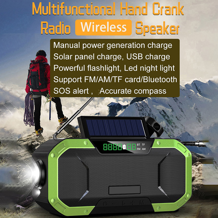 Emergency Radio emergency broadcast Multi Bt Speakers Home  waterproof Grand Vitara speaker solar Radio Am Fm