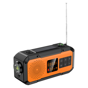 DF589 Global AM FM Radio NEW Emergency product Portable Waterproof Multi solar Speaker emergency noaa home radio