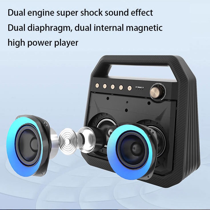 Outdoor Outdoor speakers 40W Portable Low-frequency Online Customization fall Resistant tws Speaker