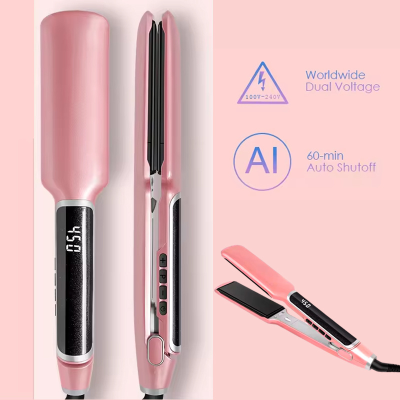 Hot Selling Low Price 2 in 1 mini hair straightener mini flat iron hair straightener Pod Steam Hair Straightener