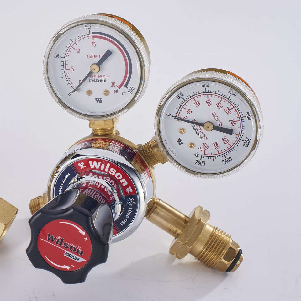 KH-101 Series Cylinder Pressure Regulator,  EN-ISO2503 | LPG, Acetylene | Kayo/Wilson