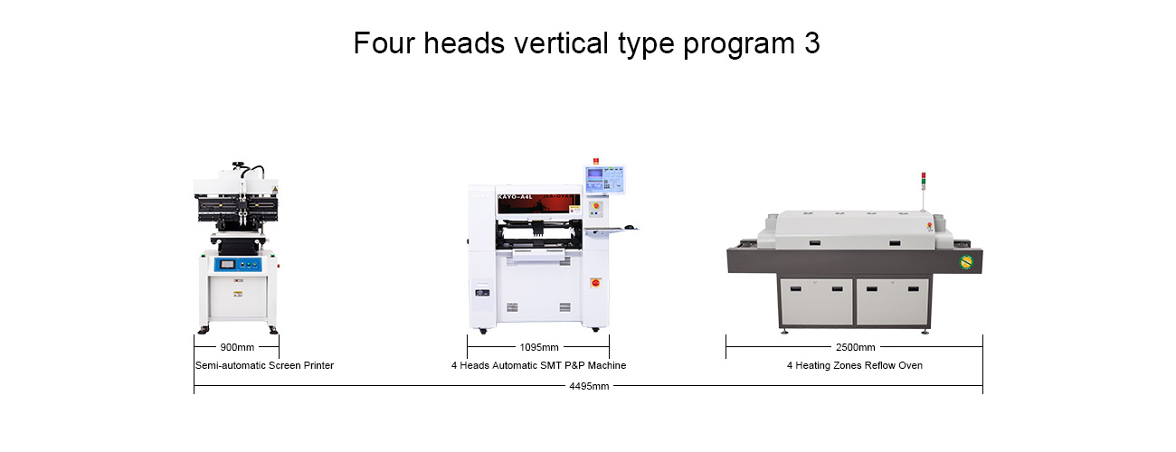 smt manufacturing equipment pcb printing machine smt p&p machine  hot air welding machine