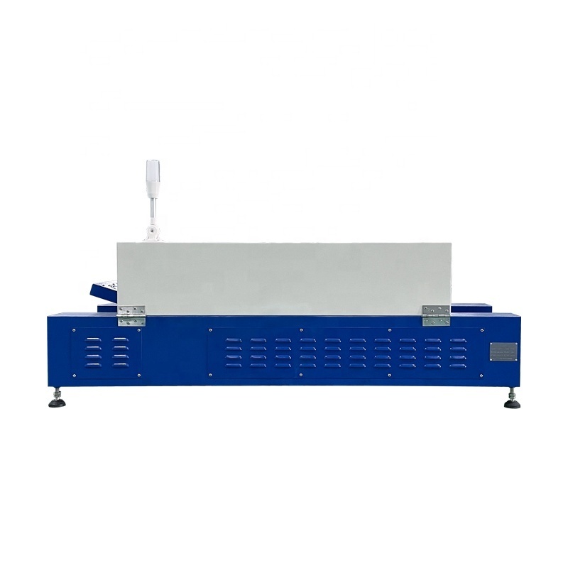 Small Tabletop 5 Heating Zones Hot Air SMT Reflow Oven for PCB Assembly Machine