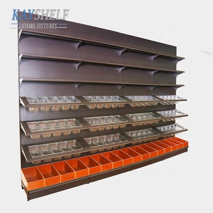 Kayshelf snack shelves convenience store candy display dry food supermarket racks