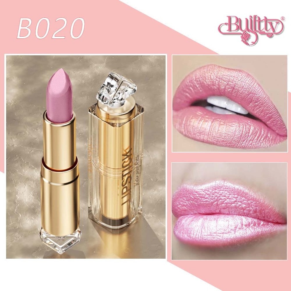 Custom Kawaii Cosmetic Lipstick Long-Lasting Matte to Glitter Waterproof Stick Makeup 3.5g Beauty Rebranding