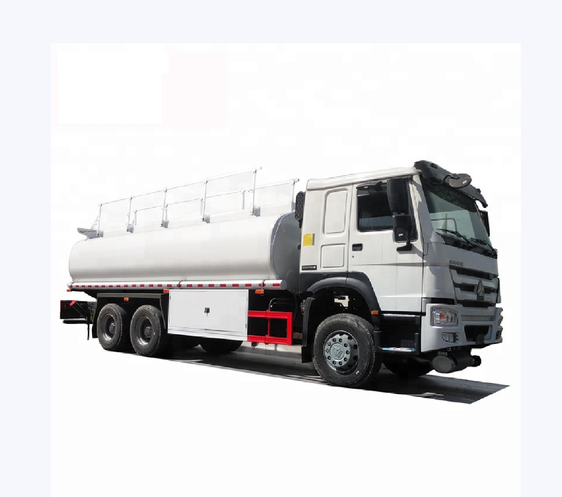 Sinotruk Howo 20000 Liters 6000 Gallon Diesel Oil Capacity Fuel Tank Tanker Truck