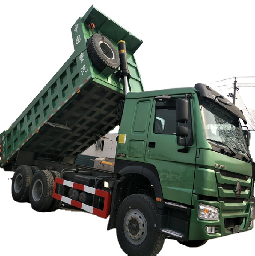 Sinotruck 50 Tons 6x4 Dump Truck  Heavy Truck 2024 Brand New Manual 6*4 Howo Dump Truck for Sale 371HP 10 Wheeler Tipper