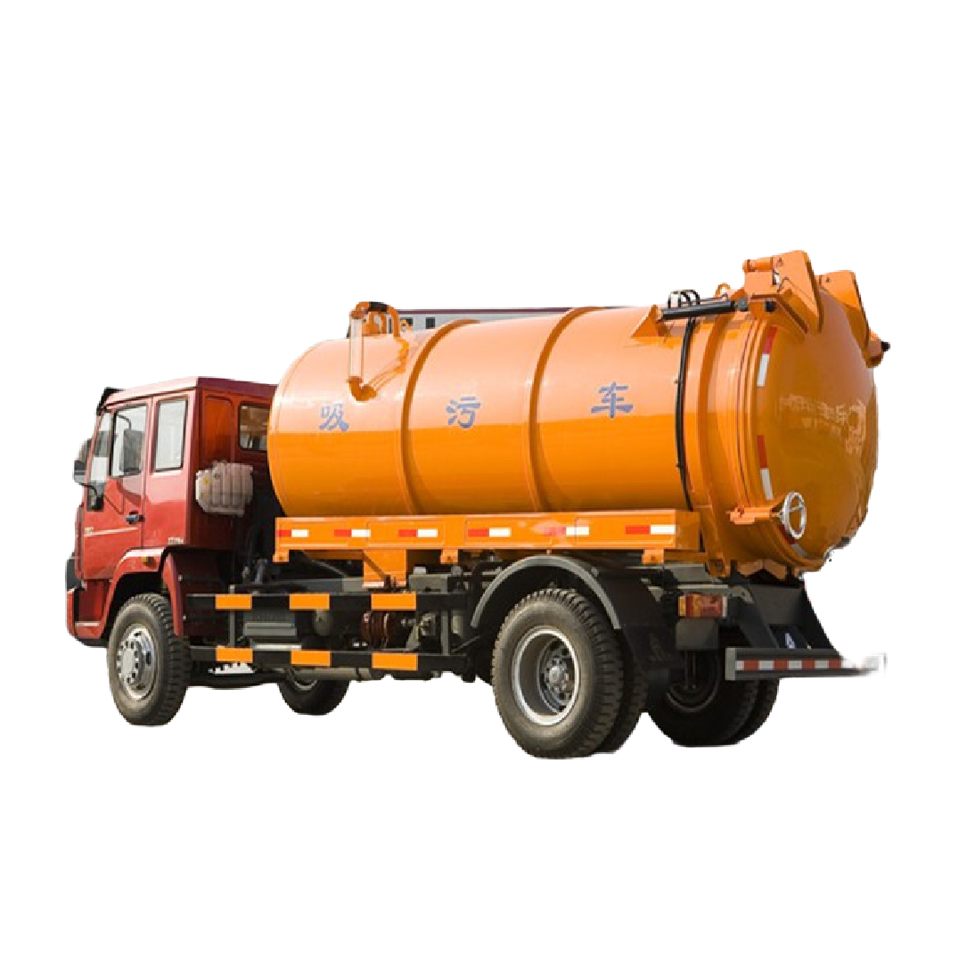 Dongfeng cheap price small 5000 liters 4*2 vacuum pump mini sewage suction truck