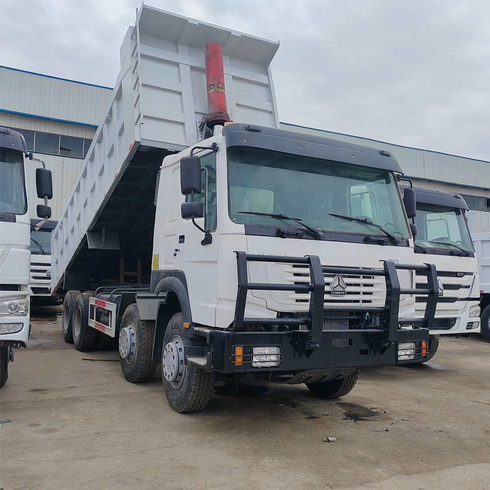 China Famous Brand HoWo Sinotruk Dumping Trucks Cheap Price Hot Selling 6x4 10 Tires 400HP Dump Truck Transporting In Afirca