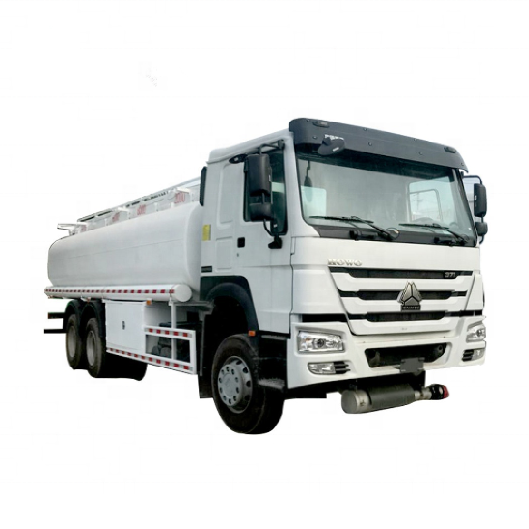 Sinotruk Howo 20000 Liters 6000 Gallon Diesel Oil Capacity Fuel Tank Tanker Truck