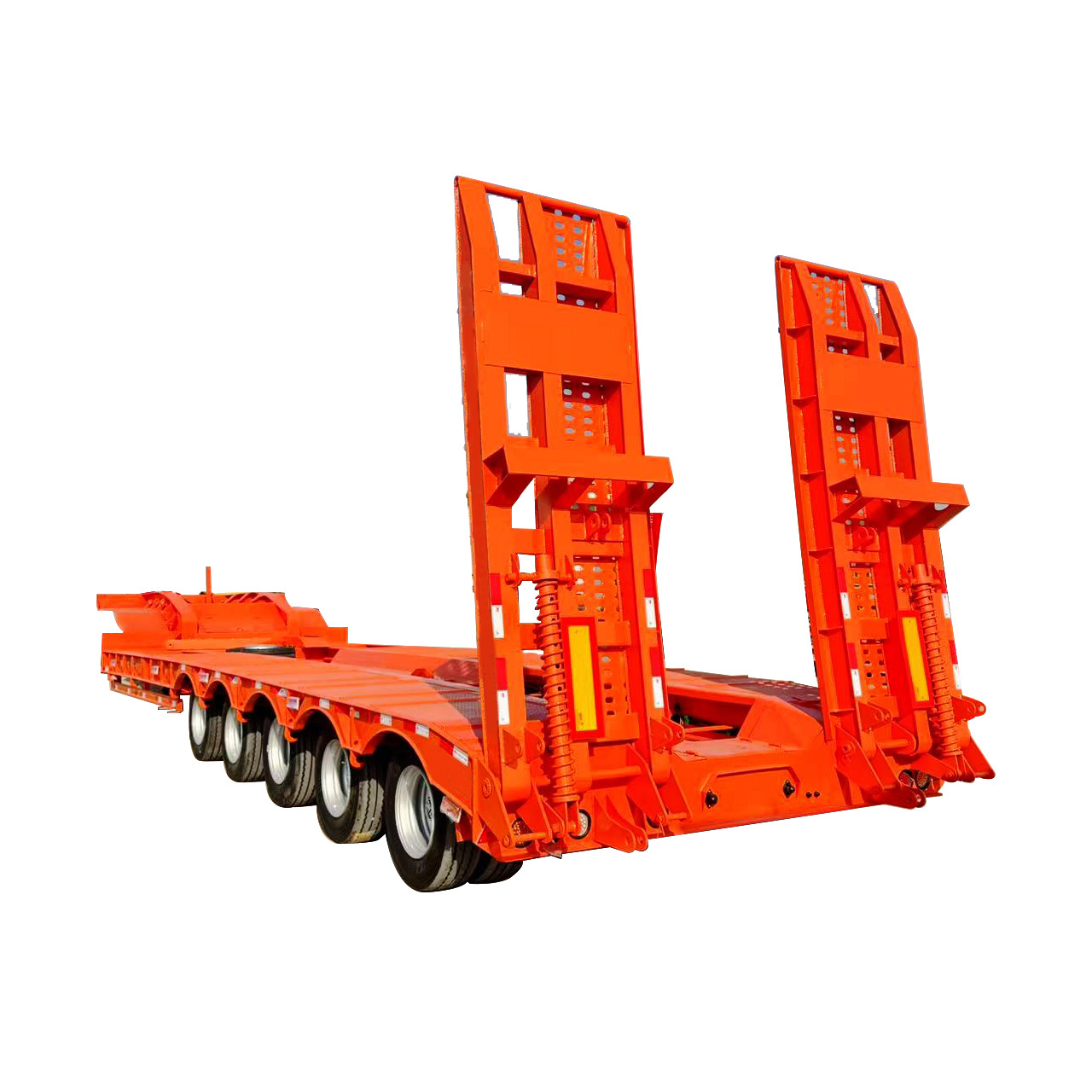 Nice price 2 3 4axels 10m-18m 50ton 80tonLowboy Excavator Transport Semi Trailer Trucks 100ton Lowbed Truck Trailers