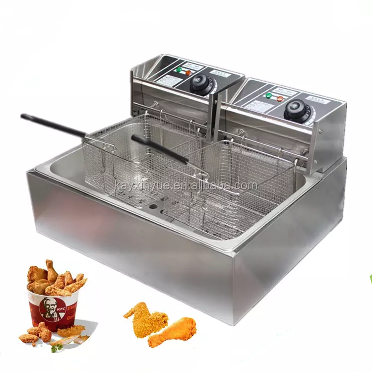 Big discounting Electric Commercial 12L Oil Free Deep Fryer/fish And Potato Chip Fryer