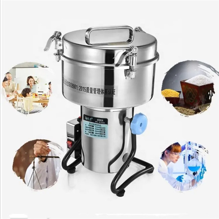 4.5kg Maize Mill Machine Coffee Grinder Small Rice Mil Machine Spice Grinding Machine For Kitchen