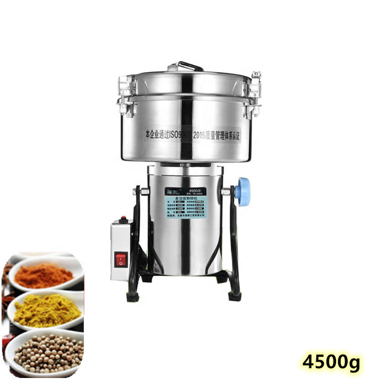 Energy saving Coffee Grinder Big Hopper Grain 4500G Rice Grinder Swing Herbal Spices Grinding Grinder