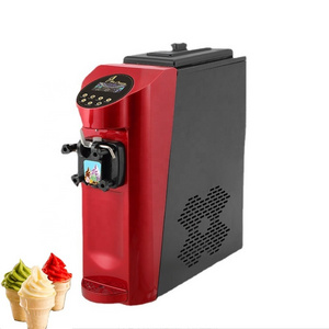 Commercial Soft Ice Cream Machine For Ice Cream Used For Dessert Shop Single Head Ice Cream Machine