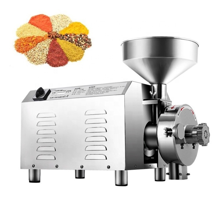 Commercial Red Chili Turmeric Pepper cereals Spice Herb coffee grinders maize flour milling machine