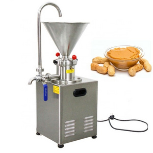 Professional Small commercial sesame peanut butter machine/nuts milk tahini colloid mill grinder