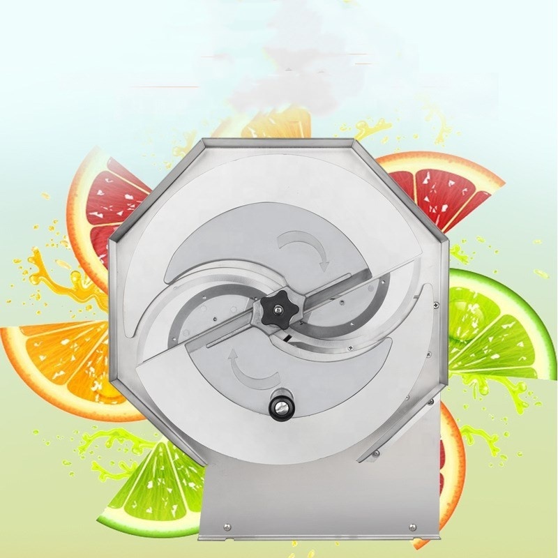 Kitchen Slicer Stainless steel household commercial hand shake lemonade fruit and vegetable potato ginger fruit slicer