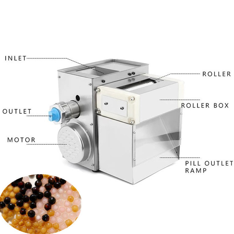 Tapioca pearl machine for bubble tea food ball making machine herbal pill maker mutiara tapioka mesin