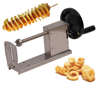 Cheap Manual 3in1 Potato Chips Cutter Twister Tornado Spiral Potato Cutting Machine