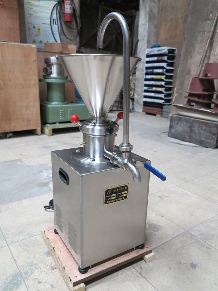 Professional Small commercial sesame peanut butter machine/nuts milk tahini colloid mill grinder