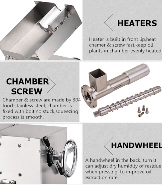 Big Discount ! Commercial Mini Oil Press Machine/Sunflower Oil Press/Cold Press Oil Machine