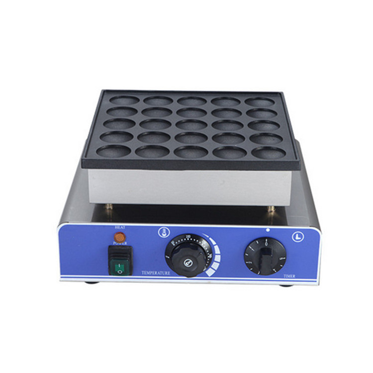 Commercial Snack Equipment 25 Holes Electric Muffins Machine Mini Pancake Waffle Maker Pancake Machine