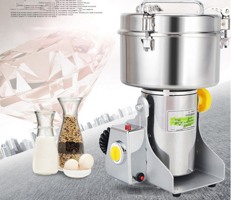 2000g/time spice Grinder Turmeric Grinding Machine Chilli Powder Grinder rice corn flour mill grinder