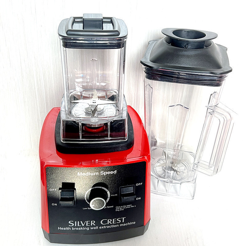 New Arrival Big Power Sliver Crest Portable 7000w Juicer 2 in 1 blender Juicer Grinder