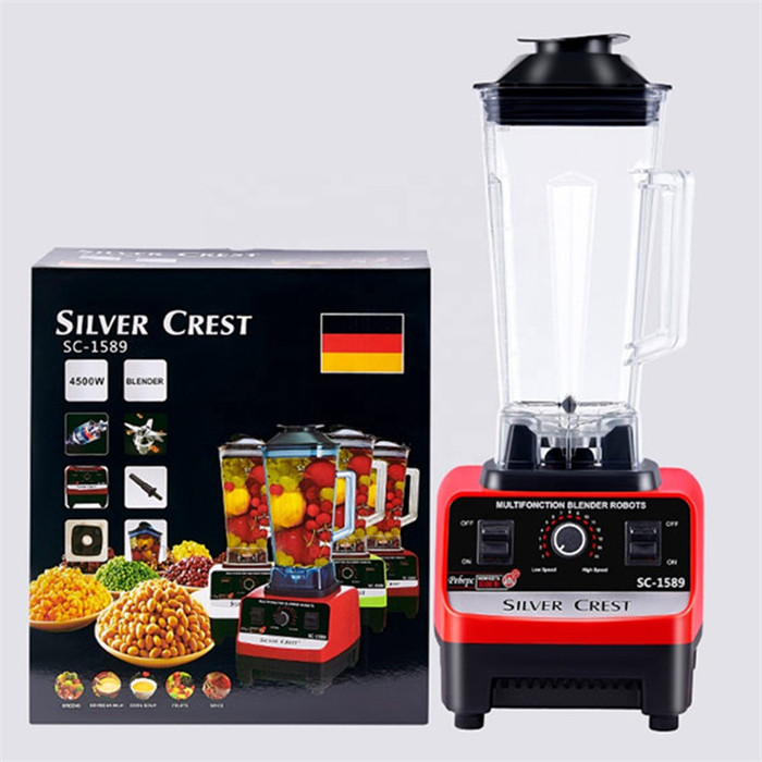 4500w High Power fruit Commercial Smoothie Blender Professional Food Processor