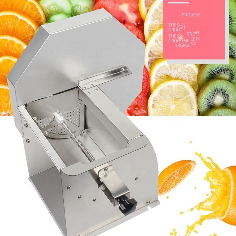 Kitchen Slicer Stainless steel household commercial hand shake lemonade fruit and vegetable potato ginger fruit slicer