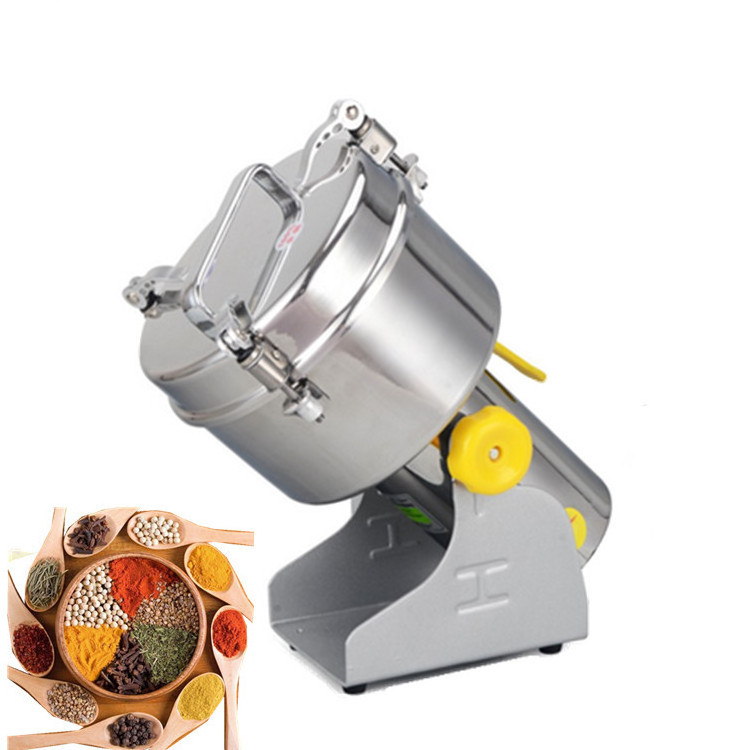 2000G Commercial Electric Spice Grinder Prices Dry Food Powder Making Machine Chili Pepper Grinder Machine