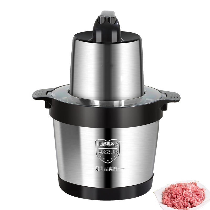 Factory Price Food Processor 6L 304 stainless steel meat grinder yam pounder and fufu machine for home use