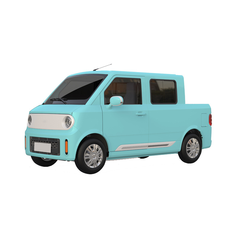 Hot Sale brand Kazoku 4 Seat Mini Electric Truck 4 wheeler Closed Electric trucks Factory Direct Sale