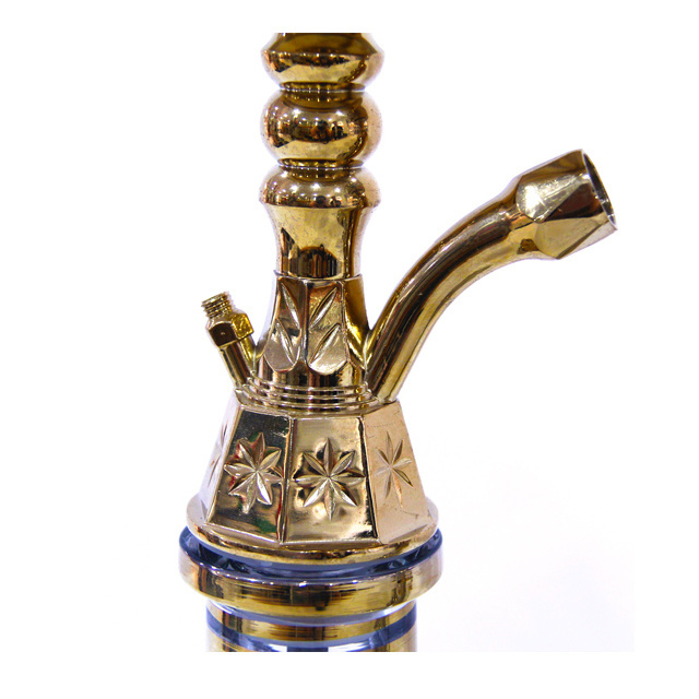 Modern Design hookah shisha Aluminium Plated Egyptian Khalil Mamoon Hookah