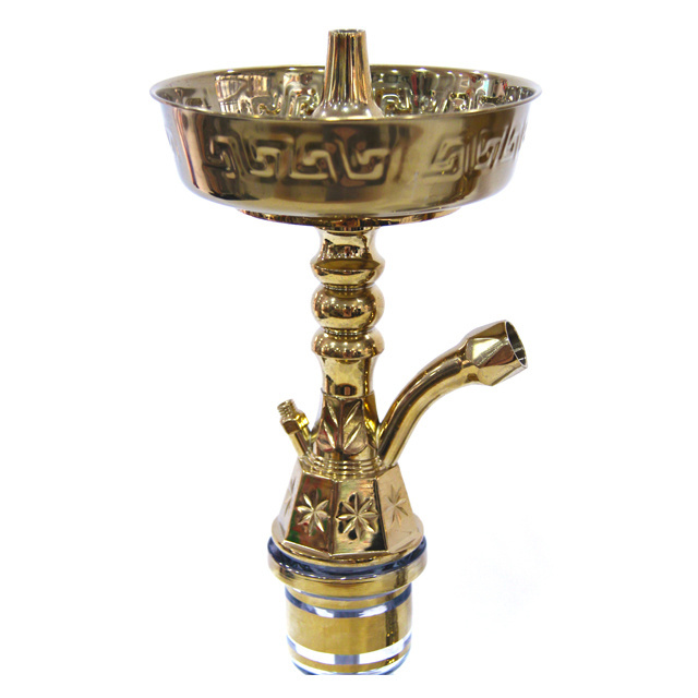 Modern Design hookah shisha Aluminium Plated Egyptian Khalil Mamoon Hookah