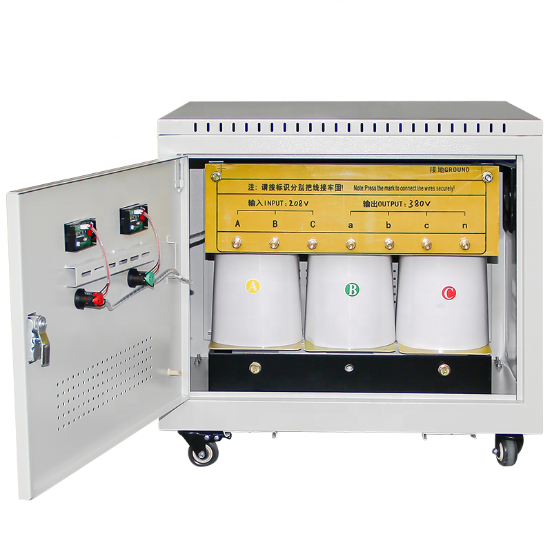 50kva 100kva 200kva 220v 380v 415v 480v  Ce Certificate Isolation Step Up Step Down 3 Phase   Transformer