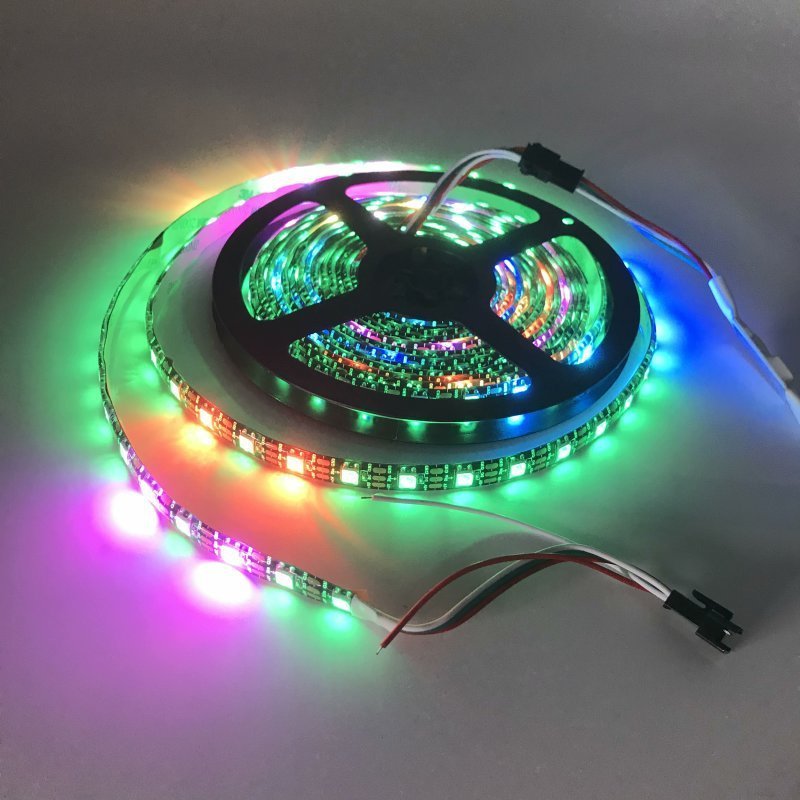 Energy Saving 10 Meters Commercial 12v Smd 5050 Flexible Rgb Waterpoof Ip54 Magic Color Ceiling Led Strip Light