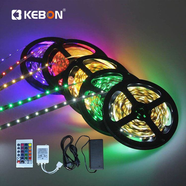 Hot Selling 12V Decoration Home Bar IP65 Waterproof SMD5050 RGB Led Rope Strip Light