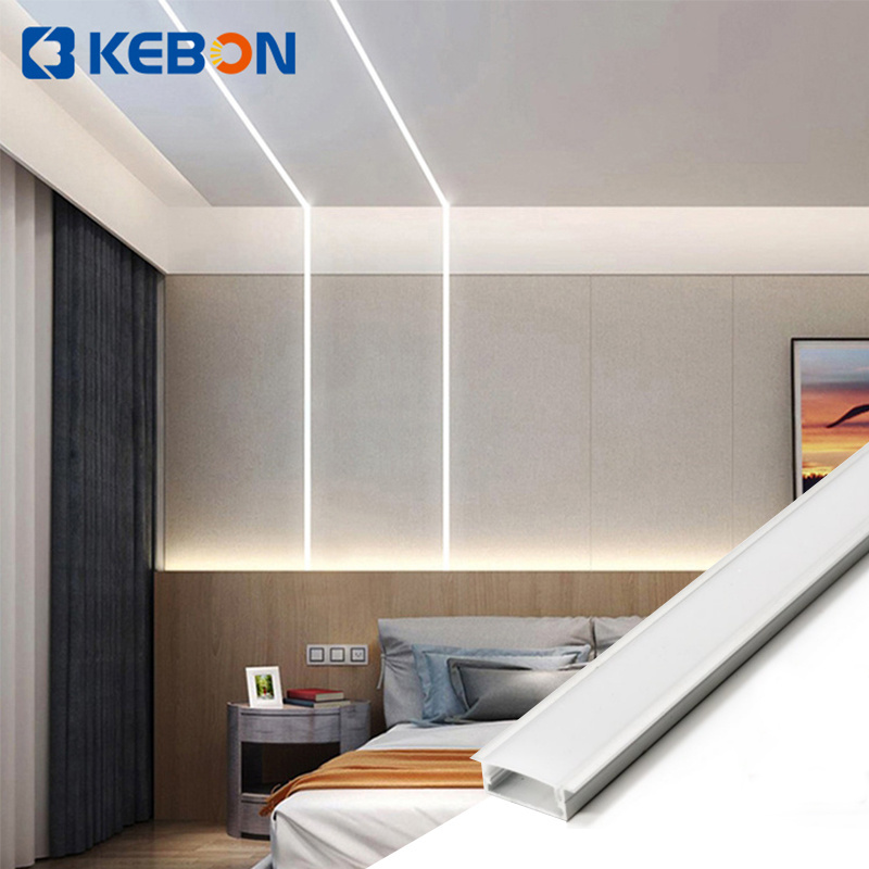 High Brightness Lighting Aluminum Profile Indoor Decoration Led Strip Light Aluminum Recessed Profile-205-1