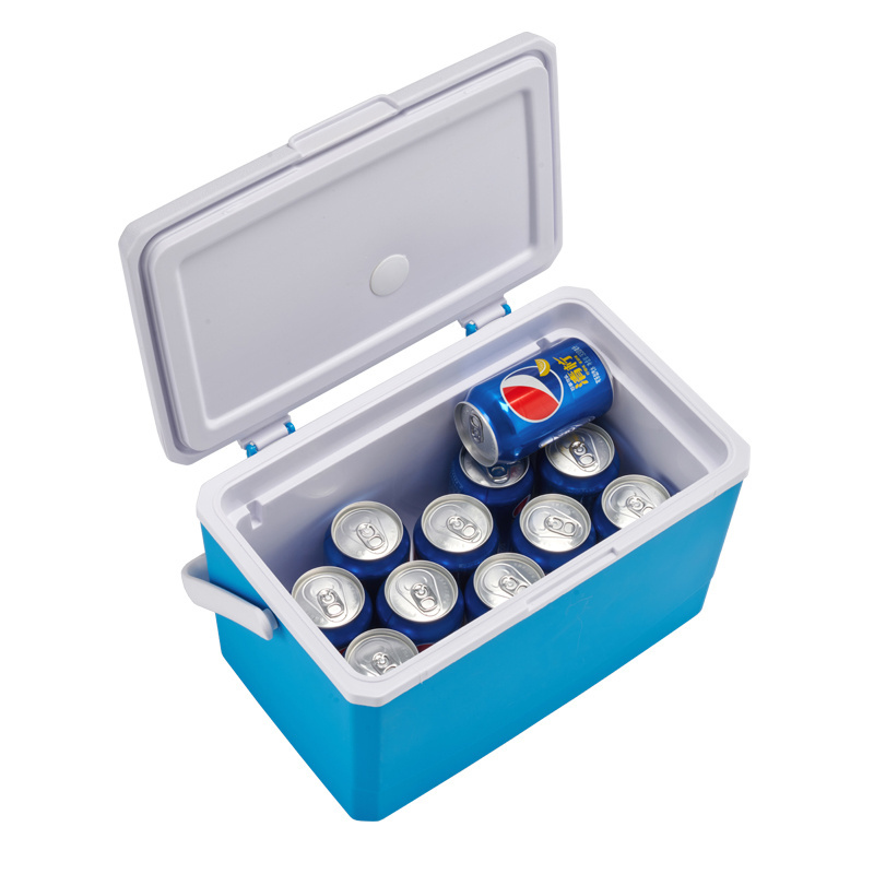 9L Portable Food Ice Cooler Box Water Beverages Beer Cans Plastic Cool Box For Outdoor Camping Picnic BBQ