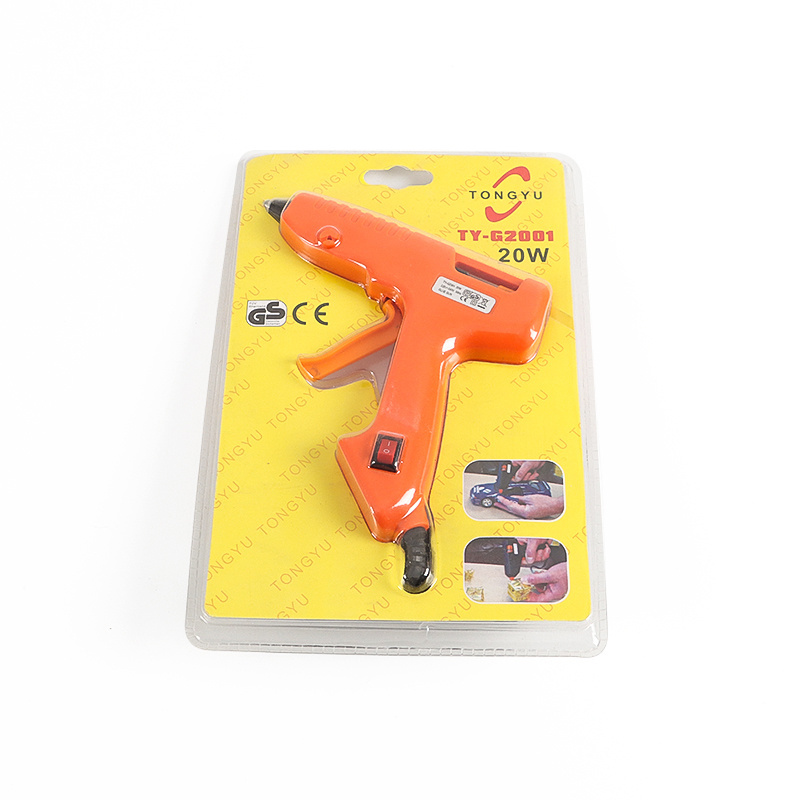 High Melting Performance 20W Electric silicone hot melt glue gun high temp hot glue gun