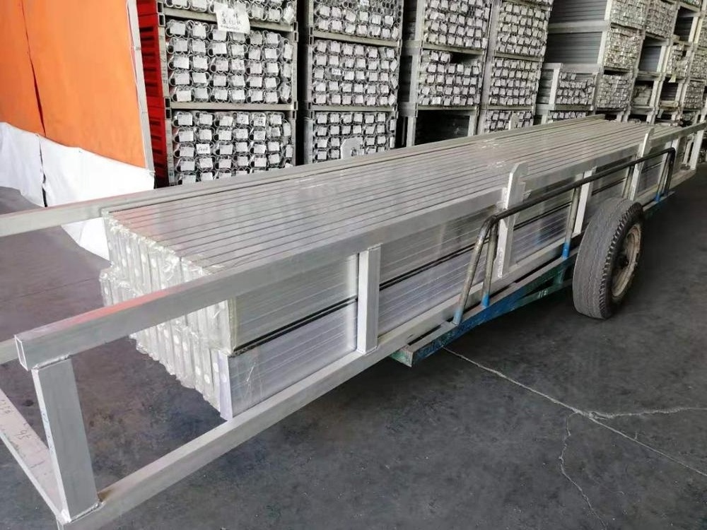 Australian Standard Construction extruded aluminum scaffold walkway plank decking for sale